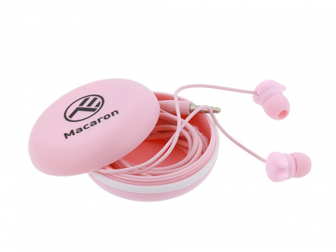 Căști in-ear Tellur Macaron, Roz [3]