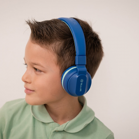 Căști Over-Ear Bluetooth Tellur Buddy, albastru [4]