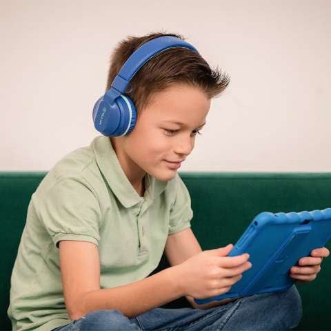 Căști Over-Ear Bluetooth Tellur Buddy, albastru [3]