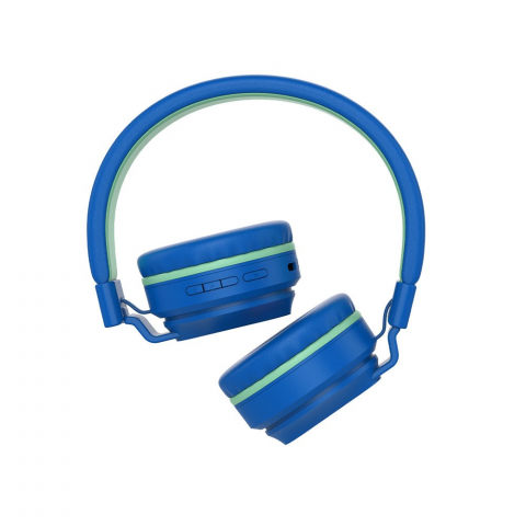 Căști Over-Ear Bluetooth Tellur Buddy, albastru [2]