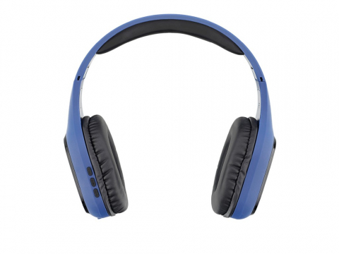Căști Over-ear Bluetooth Tellur Pulse, Microfon, Albastru [2]