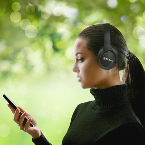 Căști Over-ear Bluetooth Tellur Vibe, ANC [6]