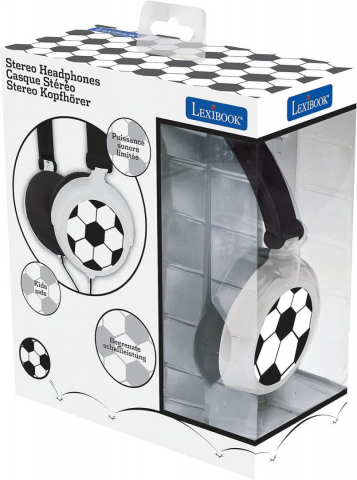 Casti pliabile cu design de fotbal [1]