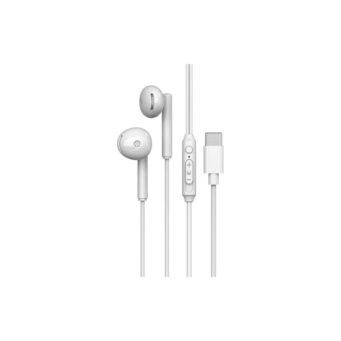 Casti Stereo Type-C Lemontti Ripple Alb [4]