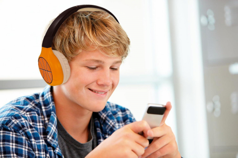 Casti wireless pliabile, baschet [3]