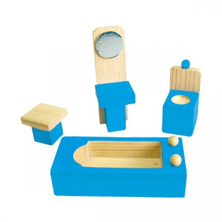 Casuta de papusi din lemn cu mansarda Viga, 3-6 ani [3]