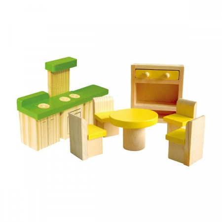 Casuta de papusi din lemn cu mansarda Viga, 3-6 ani [5]