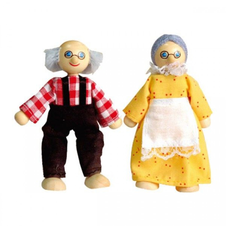 Casuta de papusi din lemn cu mansarda Viga, 3-6 ani [2]