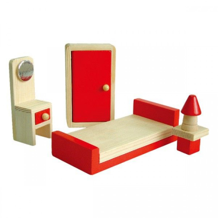 Casuta de papusi din lemn cu mansarda Viga, 3-6 ani [1]