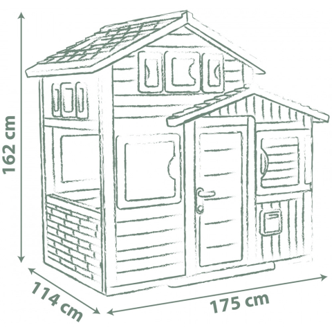 Casuta pentru copii Smoby Life Friends Evo [1]