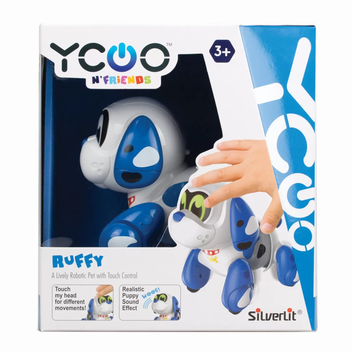 Jucării și Jocuri pentru copii - Robot Ruffy, Catelus electronic, varsta de la 3 ani la 8 ani