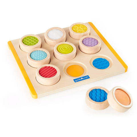 Cauta si potriveste, joc tactil de asociere, Guidecraft, copii varsta 2-6 ani [1]