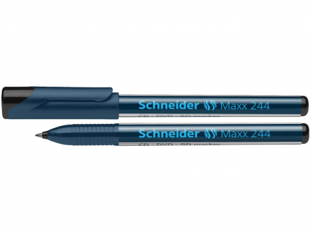 Rechizite Școlare - Schneider - CD/DVD marker Schneider Maxx 244, Negru- Micostore.ro