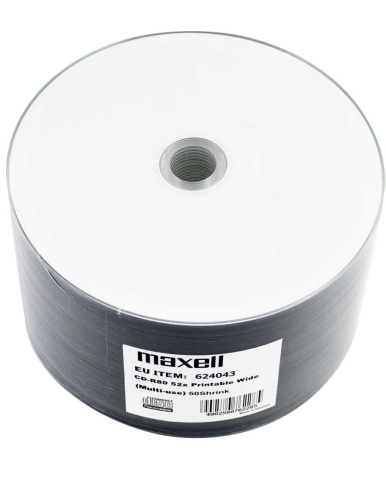 Alte Accesorii IT - Cd-r printabil 50/set maxell 700 mb 52x shrink