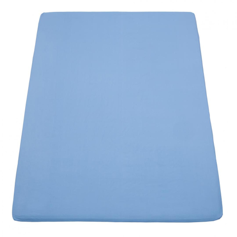 Cearceaf pat cu elastic 140x200 cm blue [2]