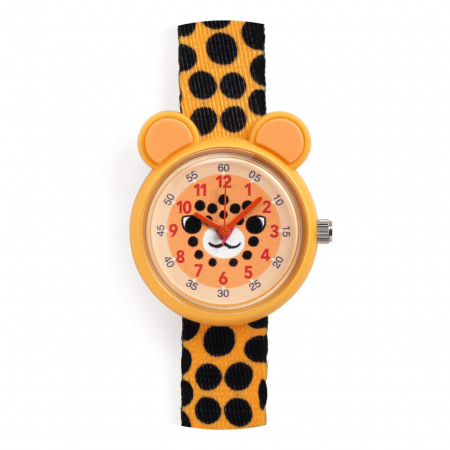 Accesorii, Ochelari, Ceasuri, ETUI, Portofel, Gentute - Ceas de mana Tigrisor, mecanism fabricat in Japonia, Djeco, varsta 6 - 9, 9+ ani, Baiat, Fata