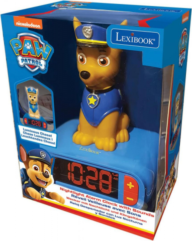 Camera copilului - Ceas desteptator cu lumina 3d,paw patrol