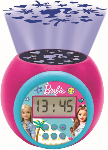 Camera copilului - Ceas desteptator cu proiector, barbie
