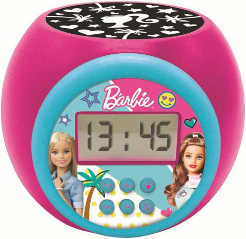Ceas desteptator cu proiector, barbie [1]