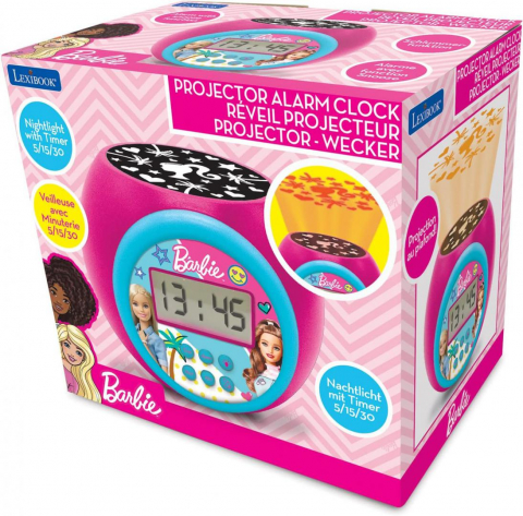 Ceas desteptator cu proiector, barbie [3]