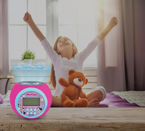 Ceas desteptator cu proiector, minnie m. [3]
