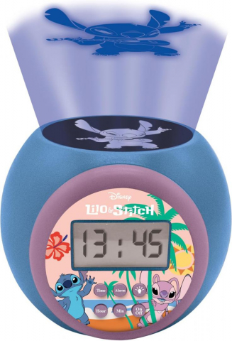 Ceas desteptator cu proiector, stitch [2]