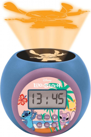 Ceas desteptator cu proiector, stitch [4]