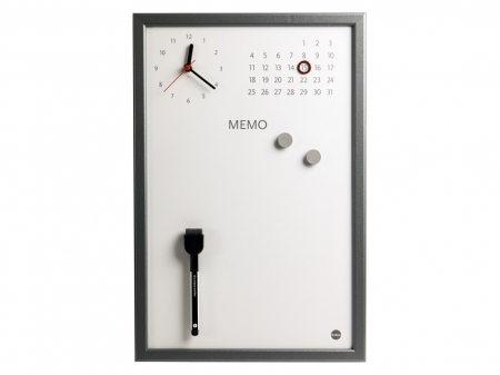 Jucării și Jocuri pentru copii - Ceas Memo-Whiteboard magnetic Bi-Silque