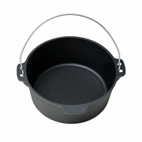 Ceaun + capac fonta pura, 25 x 10 cm, 3.5 l, cooking  by heinner [8]