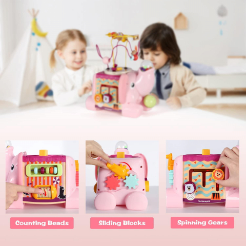 Centru de activitati 5 in 1 - Elefantel [1]