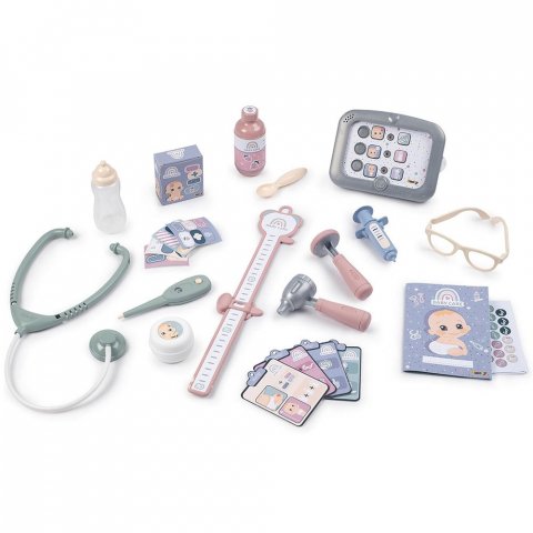 Centru de ingrijire pentru papusi Smoby Baby Care Center albastru cu accesorii [2]
