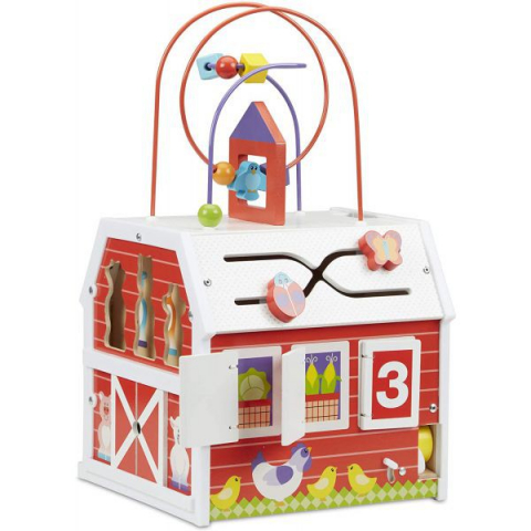Jucării și Jocuri pentru copii - Centru de joaca Ferma cu activitati- Melissa & Doug