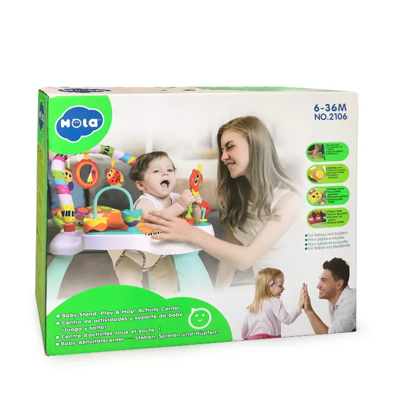 Jucării și Jocuri pentru copii - Centru de joaca multifunctional hola cu rotire 360 grade