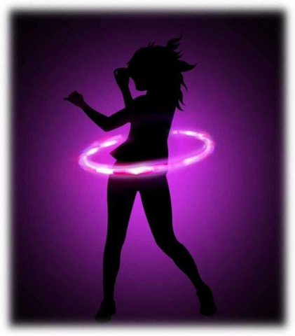 Cerc Hula Hoop cu lumini [2]