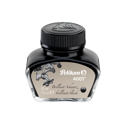 Rechizite Școlare - Cerneala 30ml Pelikan Negru Lucios