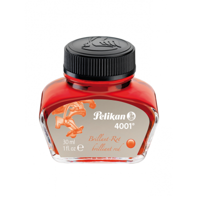 Rechizite Școlare - Cerneala 30ml Pelikan Rosu Lucios