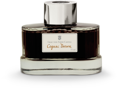 Rechizite Școlare - Cerneala 75ml maro cognac graf von faber-castell