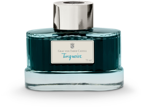Rechizite Școlare - Cerneala 75ml turcoaz graf von faber-castell