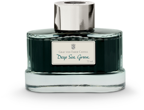 Rechizite Școlare - Cerneala 75ml verde deep sea graf von faber-castell