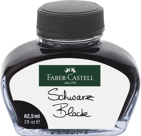 Rechizite Școlare - Cerneala neagra 62.5 ml faber-castell