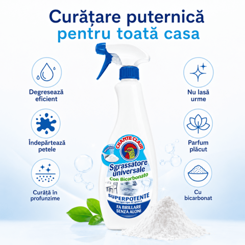 Sgrassatore degresant universal spray cu bicarbonat [3]