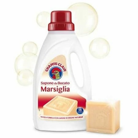Akciók - Sapun lichid pentru rufe, 1 L, 18 spalari, Marsiglia, ChanteClair