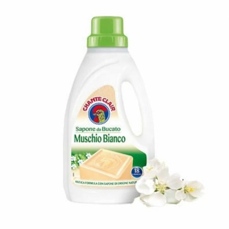 Akciók - Sapun lichid pentru rufe, 1 L, 18 spalari, Muschio Bianco, ChanteClair