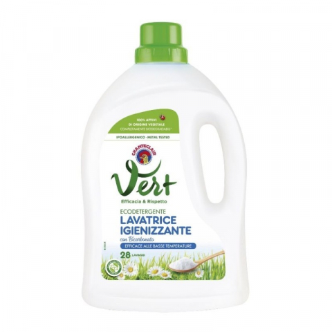 Akciók - Chanteclair Vert Igienizant, Detergent Lichid Rufe BIO cu Bicarbonat, 28 Spalari, 1428 ml