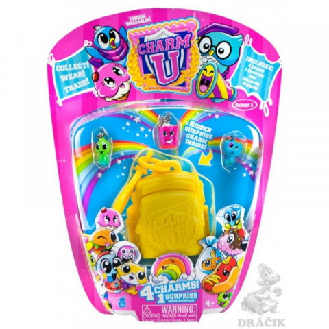 Charm U - Pachet cu 4 talismane si accesorii varsta 5-7 ani, Fete [1]