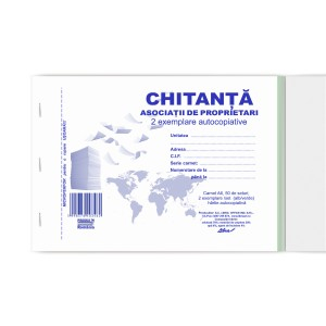 Birotică și Papetărie - Chitantier a6 2ex asociatii proprietari l03462