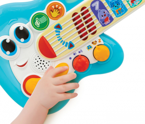 Chitara cu sunete si lumini pentru bebelusi, winfun, varsta de la 1 an la 3 ani [8]