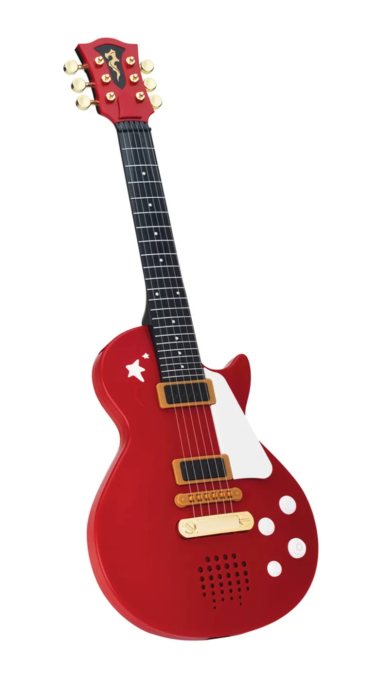 Chitara rock my music world 53cm rosie, varsta de la 4 ani la 9 ani [1]