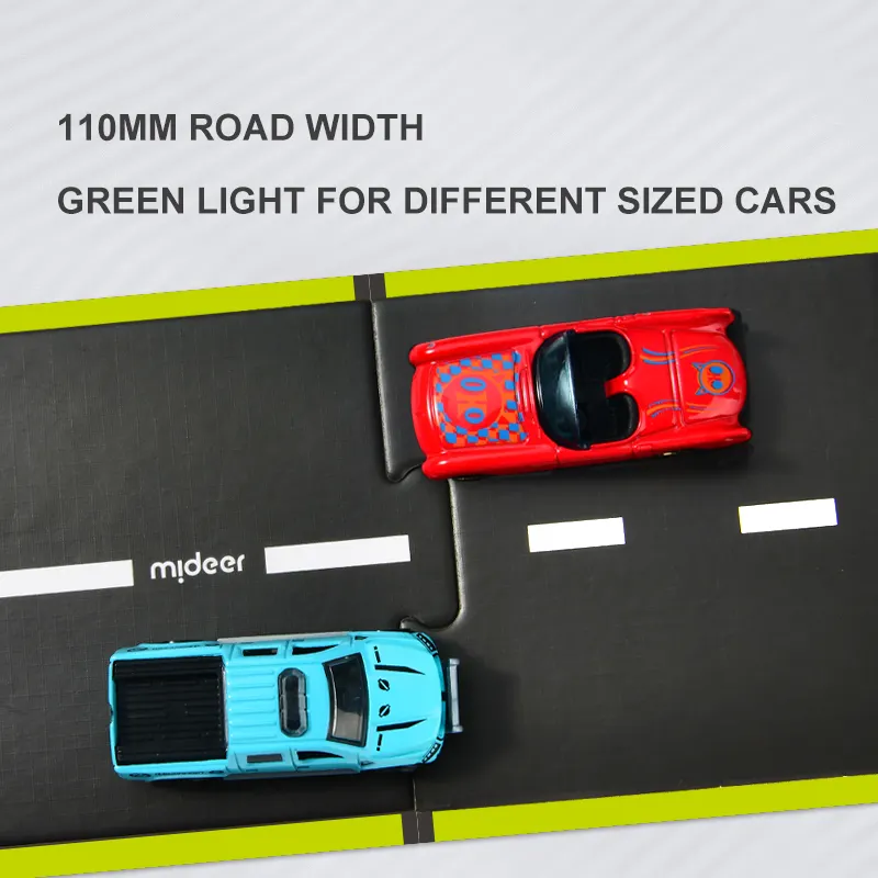 Circuit din carton, traseu auto, pentru jocul cu masinutele, ideal pentru jocurile de rol [9]