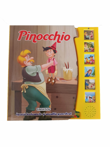 Cărți Educative, Activități - Citeste si asculta - Pinocchio